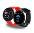 AQ Smart Watch & Health Tracker - Nautical Red